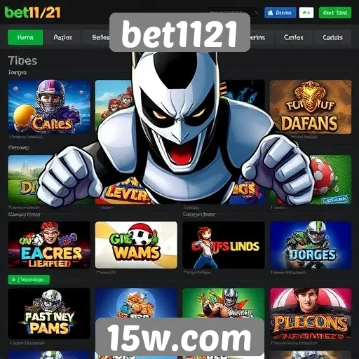 Análise da variedade de jogos no site bet1121